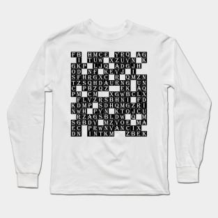 concert tees and the like crossword Long Sleeve T-Shirt